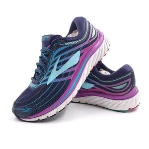 Brooks Glycerin 15 Womens Size 9 B Blue Purple Athletic Shoes 1202471B465